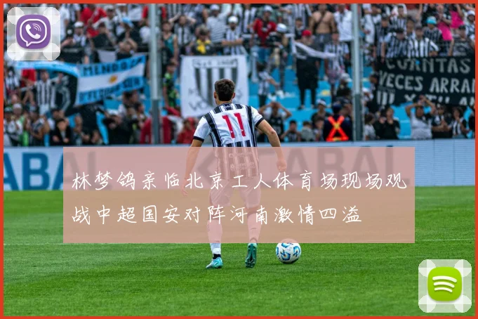 林梦鸽亲临北京工人体育场现场观战中超国安对阵河南激情四溢